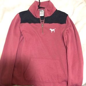 Victorias Secret Half Zip Pullover